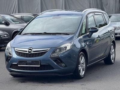 Azur blau (m2) Gebraucht 2015 Opel Zafira Tourer Innovation Van / Kleinbus | 9.000 € (Fairer Preis)