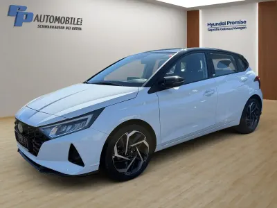 Gebraucht Hyundai i20 Intro Edition 101 PS (74 kW) 2021 Weiß Kleinwagen