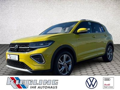 Usata VW T-Cross R-line 150 CV (110 kW) 2024 Giallo SUV