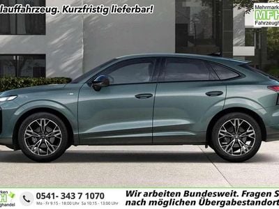 Neu Audi Q3 Sportback S-Line 150 PS (110 kW) 2025 Salbeigrün metallic SUV