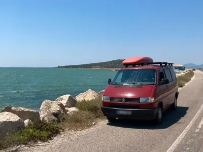 Gebraucht VW Multivan 68 PS (50 kW) 1995 Rot Van / Kleinbus