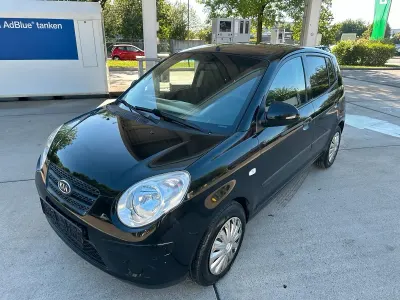 Gebraucht Kia Picanto 69 PS (50 kW) 2008 Schwarz Kleinwagen