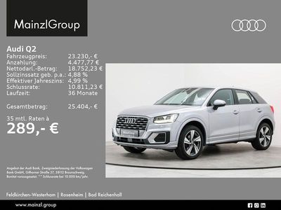 Używany Audi Q2 Design 150 KM (110 kW) 2020 Srebrny SUV