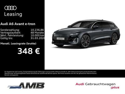 Daytonagrau perleffekt Gebraucht 2025 Audi A6 e-tron Ambiente Kombi | 63.480 € (Superpreis)