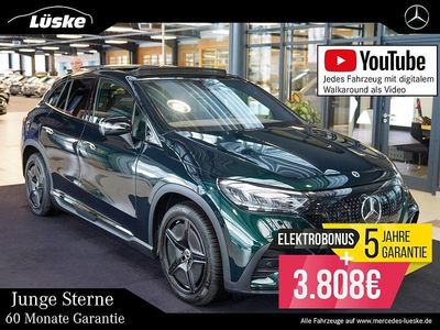 Gebraucht Mercedes EQE300 AMG line 180 kW (245 PS) 2024 Lack smaragdgrün SUV