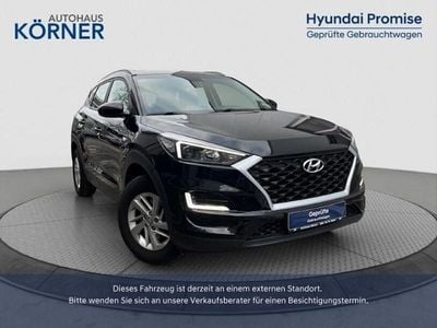 Gebraucht Hyundai Tucson Pure 132 PS (97 kW) 2018 Schwarz SUV