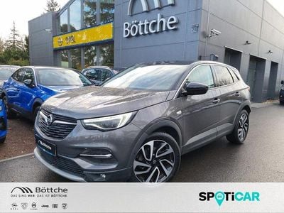 Gebraucht Opel Grandland X Ultimate 131 PS (96 kW) 2018 Mondstein grau/e:vulkan grau SUV