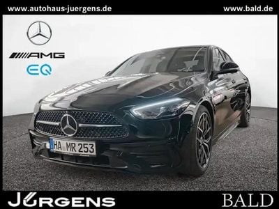 Gebraucht Mercedes C200 AMG 204 PS (150 kW) 2025 Schwarz metalliclack obsidianschwarz Limousine