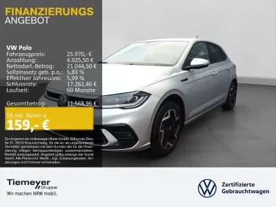 Brugt VW Polo R-line 116 HK (85 kW) 2026 Sølv Hatchback