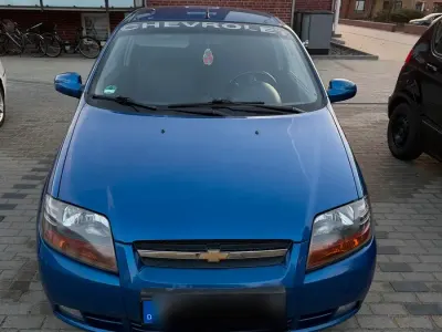 Usata Chevrolet Kalos 95 CV (69 kW) 2008 Blu Utilitaria