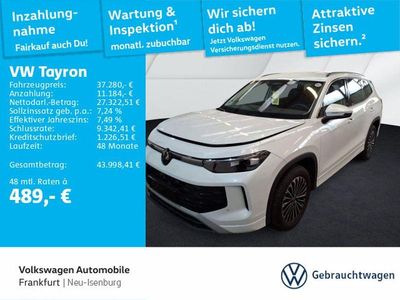 Usata VW Tayron Life 150 CV (110 kW) 2025 Bianco SUV