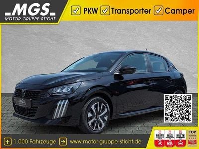 Neu Peugeot e-208 Style 100 kW (136 PS) 2025 Met. perla nera schwarz Kleinwagen