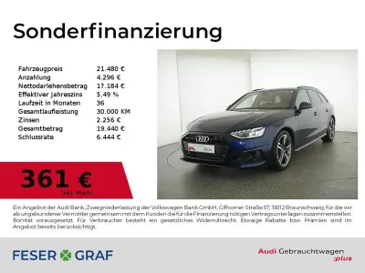 Gebraucht Audi A4 Ambiente 150 PS (110 kW) 2022 Navarrablau metallic Kombi