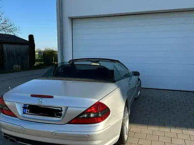 Gebraucht Mercedes SL350 272 PS (200 kW) 2007 Silber Cabrio