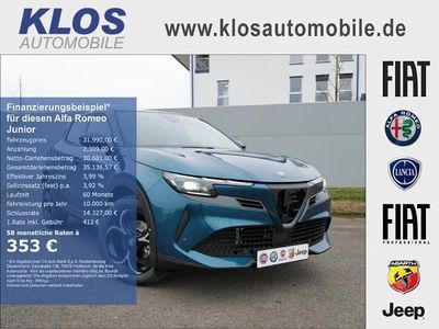 Neu Alfa Romeo GT Junior Edizione Speciale 145 PS (106 kW) 2025 Blau navigli metallic