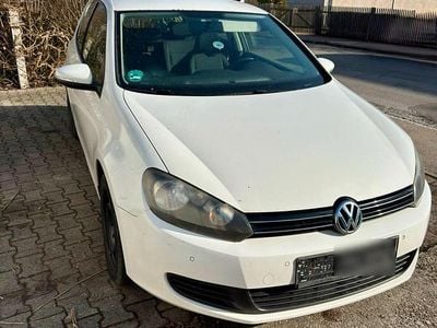 Usata VW Golf VI 80 CV (58 kW) 2009 Bianco Utilitaria