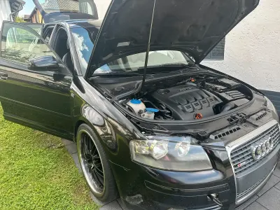 Gebraucht Audi A3 Sportback S-Line 170 PS (125 kW) 2006 Schwarz Kleinwagen