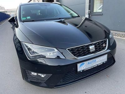 Usata Seat Leon ST FR 150 CV (110 kW) 2016 Nero Station wagon