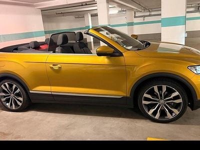 Usata VW T-Roc Cabriolet 150 CV (110 kW) 2020 Giallo Cabrio