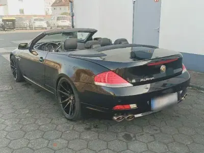 Brugt BMW 645 Cabriolet Sport Line 333 HK (244 kW) 2004 Sort Cabriolet