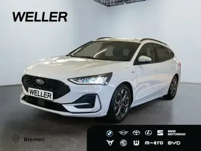 Brugt Ford Focus ST-Line 125 HK (91 kW) 2024 Hvid Stationcar