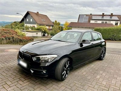 Second-hand BMW 116 Sport Line 136 CP (100 kW) 2015 Negru Hatchback