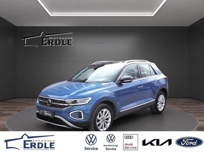 Second-hand VW T-Roc Style 150 CP (110 kW) 2022 Albastru SUV