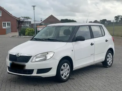 Gebraucht Skoda Fabia 30 PS (22 kW) 2010 Weiß Kleinwagen