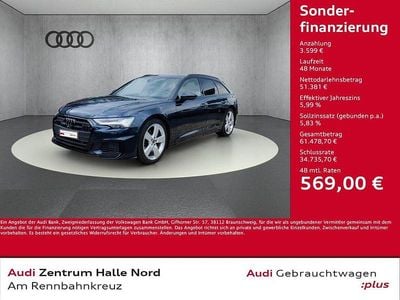 Gebraucht Audi S6 Ambiente 344 PS (253 kW) 2023 Blau Kombi