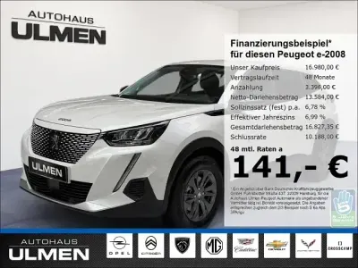 Brugt Peugeot e-2008 Active 100 kW (136 HK) 2022 Hvid SUV