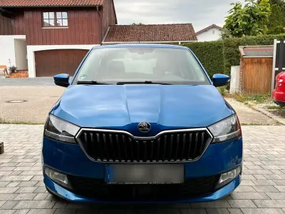 Gebraucht Skoda Fabia 110 PS (80 kW) 2019 Blau Kleinwagen