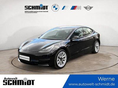 Gebraucht Tesla Model 3 366 kW (498 PS) 2022 (schwarz)  deep blue Limousine