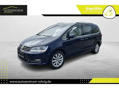 Gebraucht VW Sharan Highline 150 PS (110 kW) 2017 Blau Van / Kleinbus