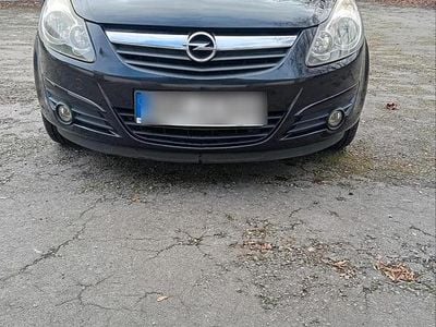 Gebraucht Opel Corsa 80 PS (58 kW) 2007 Schwarz Kleinwagen
