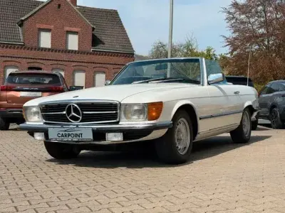 Second-hand Mercedes SL280 185 CP (136 kW) 1984 Alb Cabrio