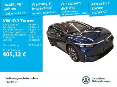 Gebraucht VW ID.7 GTX 250 kW (340 PS) 2025 Blau Kombi