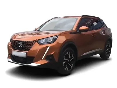 Gebraucht Peugeot e-2008 Allure 100 kW (136 PS) 2021 Orange SUV