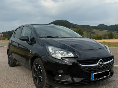 Gebraucht Opel Corsa 101 PS (74 kW) 2018 Schwarz Kleinwagen