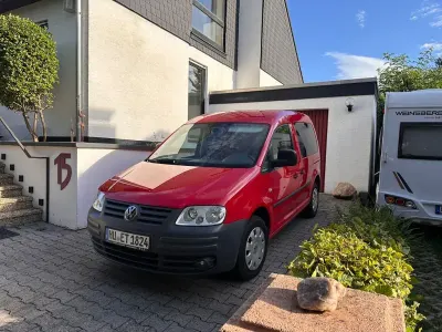 Gebraucht VW Caddy Life 80 PS (58 kW) 2008 Rot Van / Kleinbus