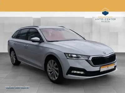 Używany Skoda Octavia Ambition 150 KM (110 kW) 2022 Biały Kombi