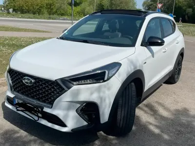 Gebraucht Hyundai Tucson N Line 176 PS (129 kW) 2019 Weiß SUV