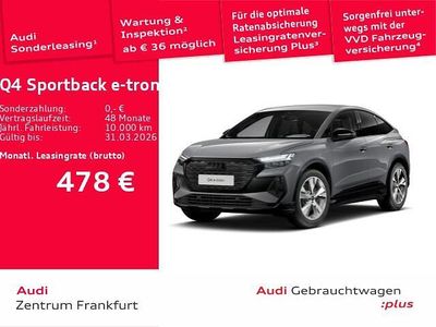 Gebraucht Audi Q4 Sportback e-tron S-Line 210 kW (286 PS) 2025 Grau SUV