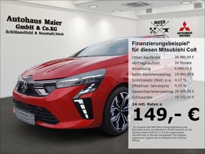 gebraucht Mitsubishi Colt TOP 1.6 Hybrid *NAVI+RFK*PDC*SHZ*GRA*LED*