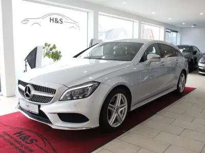 Gebraucht Mercedes CLS350 AMG line 258 PS (189 kW) 2018 Iridiumsilber  lack Kombi