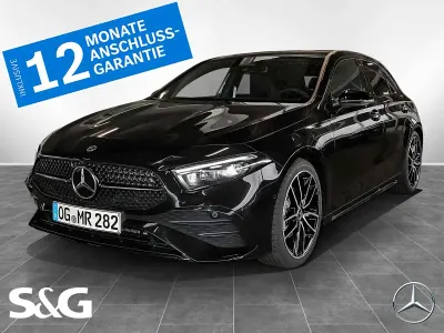 Gebraucht Mercedes A180 AMG 136 PS (100 kW) 2026 Metalliclack kosmosschwarz Limousine