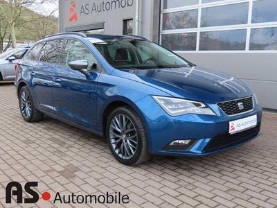 Usado Seat Leon ST CONNECT 150 HP (110 kW) 2016 Azul Carrinha