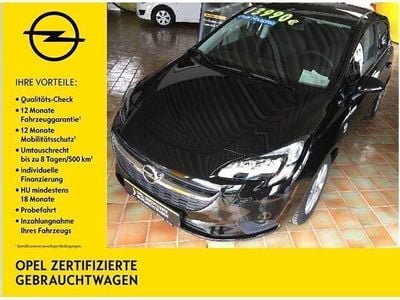 Gebraucht Opel Corsa 90 PS (66 kW) 2018 Schwarz metallic Limousine