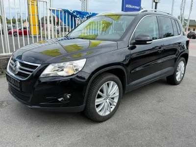 Gebraucht VW Tiguan Team 150 PS (110 kW) 2010 Schwarz SUV
