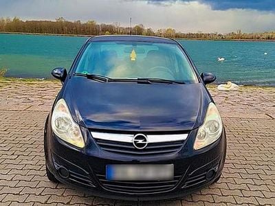Gebraucht Opel Corsa 80 PS (58 kW) 2009 Schwarz Kleinwagen