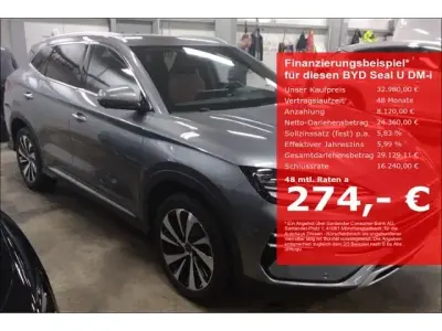 Gebraucht BYD Seal U Design 324 PS (238 kW) 2025 Grau SUV